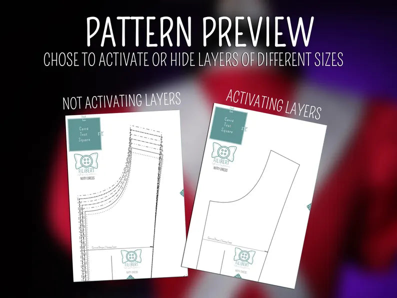 Patron Cosplay PDF - Soubrette des enfers - Filibert Patterns - vue 7