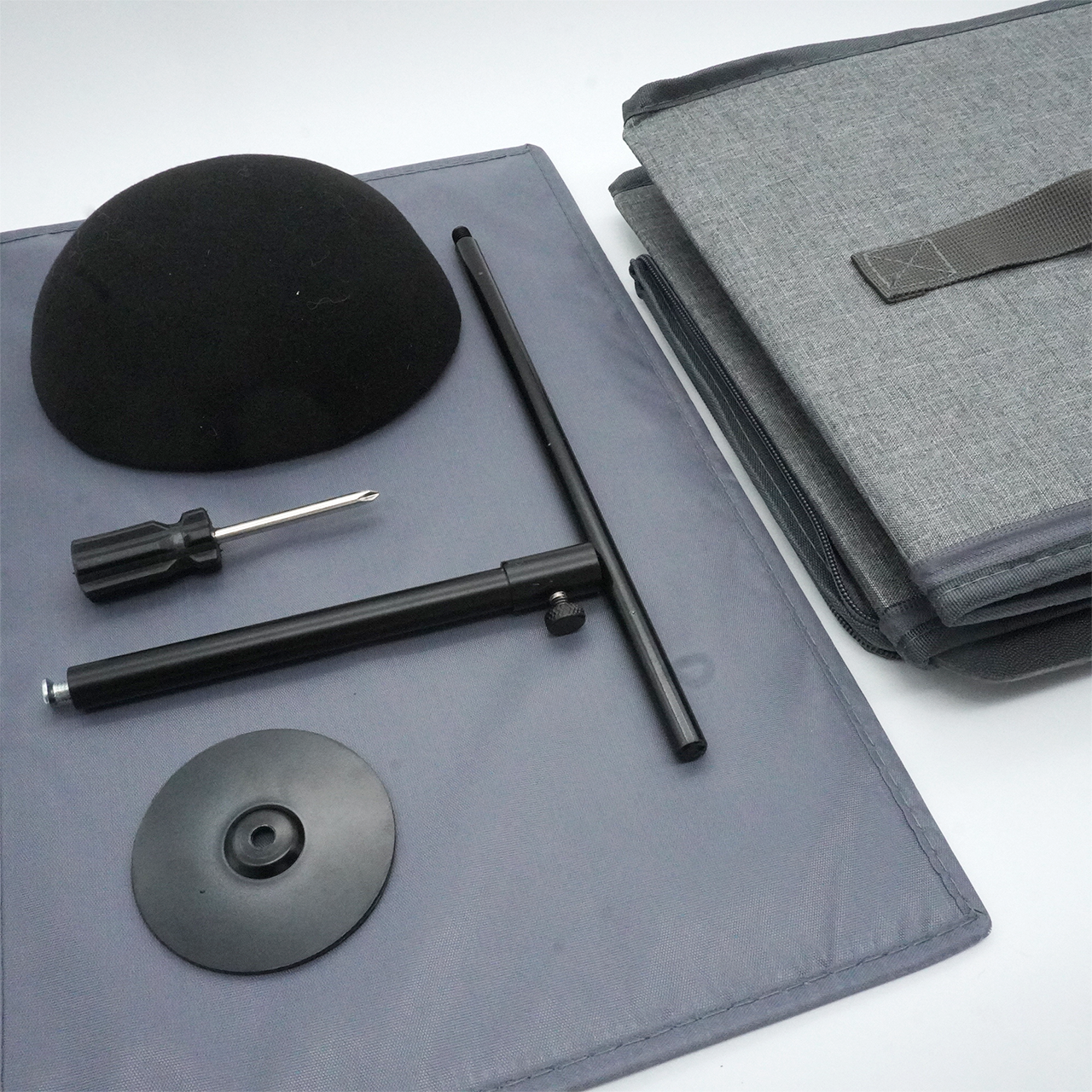 Boîte de rangement perruque pliable pour voyage et convention