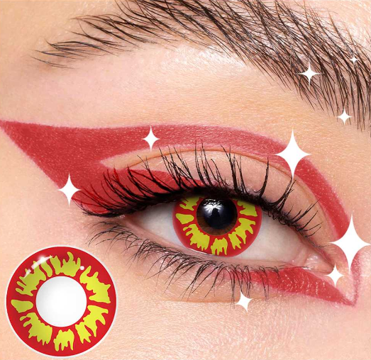 Lentille Jaune Oeil de Sith