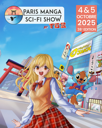 affiche paris manga by tgs