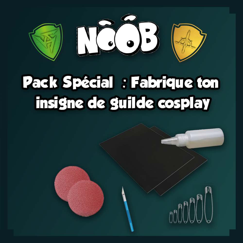 Noob Fabrique ton insigne de guilde cosplay