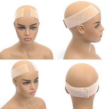 Bandeau anti-dérapant pour perruque frontlace