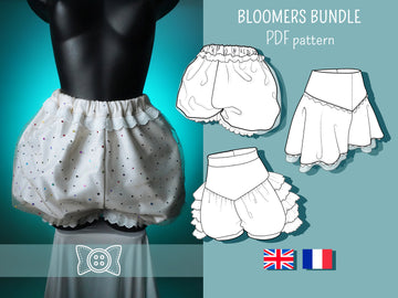 PDF Cosplay Pattern - Bloomers Bundle - Filibert Patterns