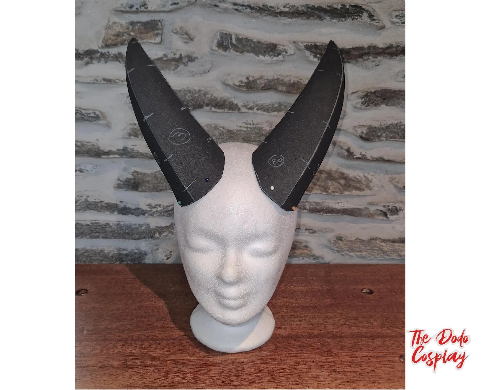 Patron à télécharger cornes massives par TheDodoCosplay – tutoriel pour accessoires de costume