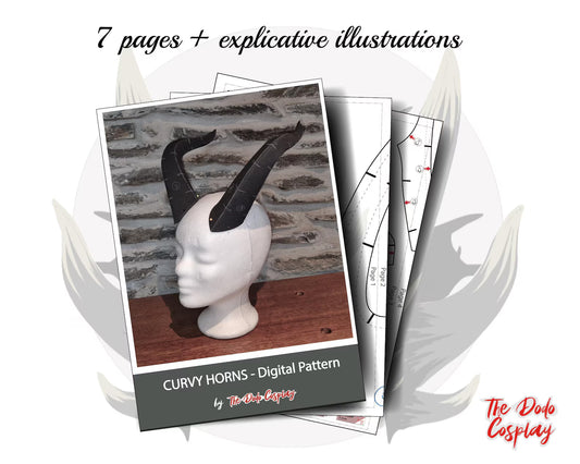 Ebook EN – Patron de cornes sinueuses (PDF à télécharger)