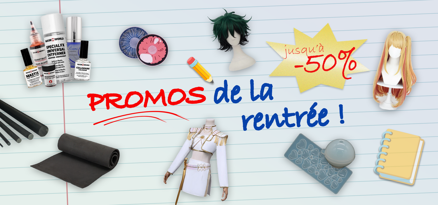 promo cosplay de la rentrée