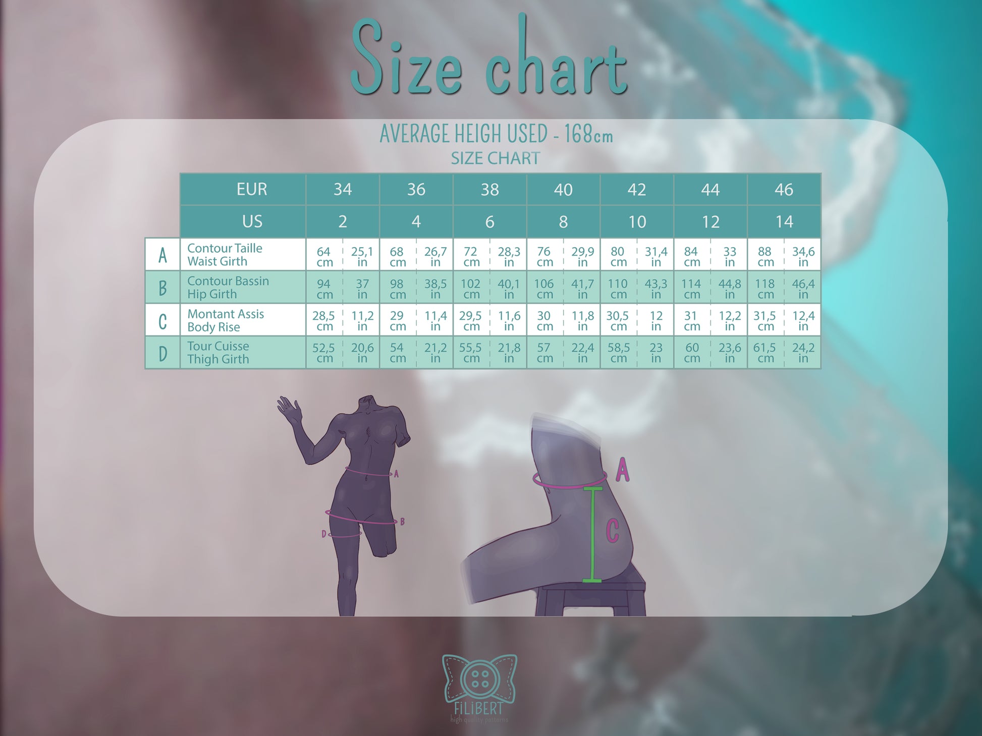Patron Cosplay PDF - Bloomers Romantique Lolita - Filibert Patterns - vue 5