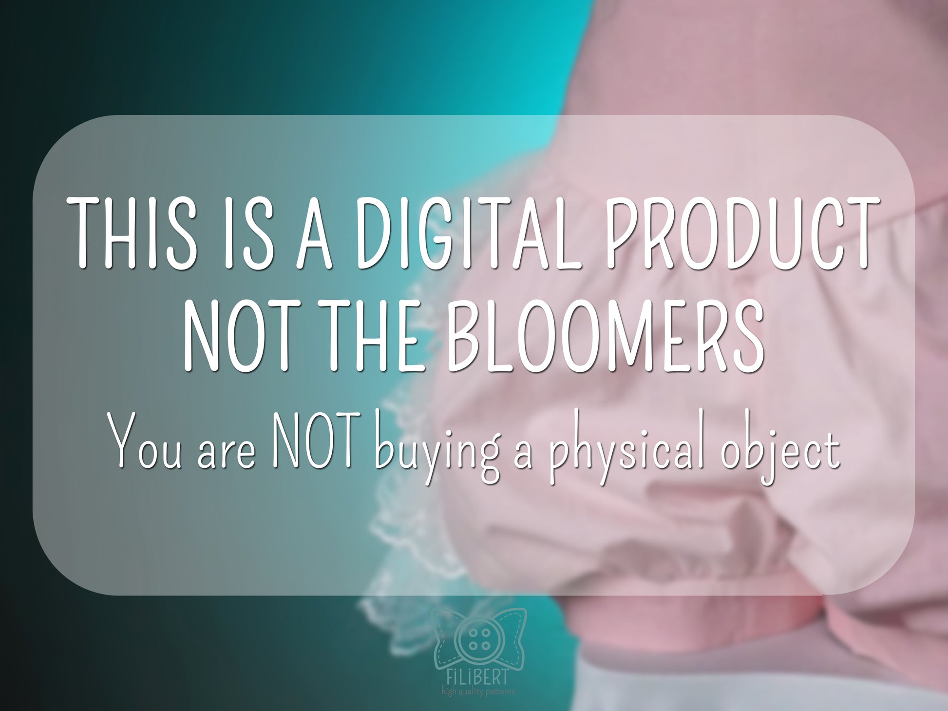 Patron Cosplay PDF - Bloomers Romantique Lolita - Filibert Patterns - vue 6